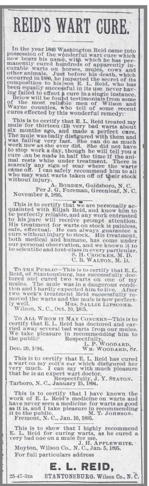 Wilson_Advance_12_26_1895_Reid_Wart_Cure